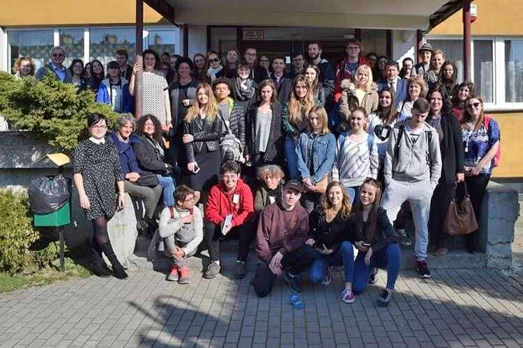 Międzynarodowe spotkanie szkół partnerskich w ZS w Iwoniczu