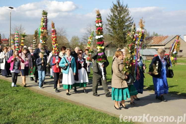 Parada Palm Wielkanocnych w Sieniawie
