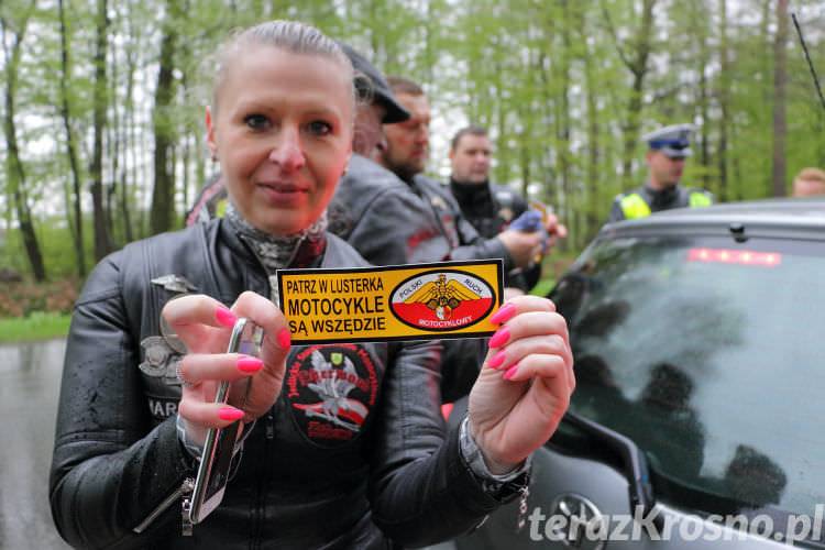 Patrz w lusterka, motocykle są wszędzie. Akcja motocyklistów i policji