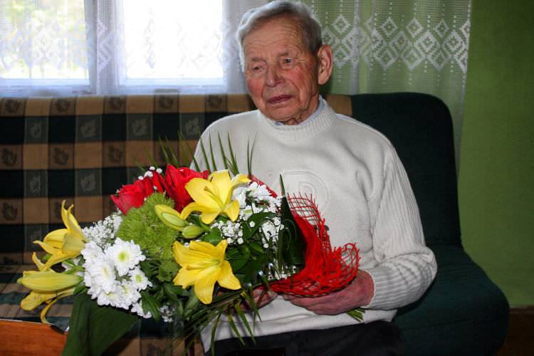 Stanisław Zych - 100 latek z Korczyny