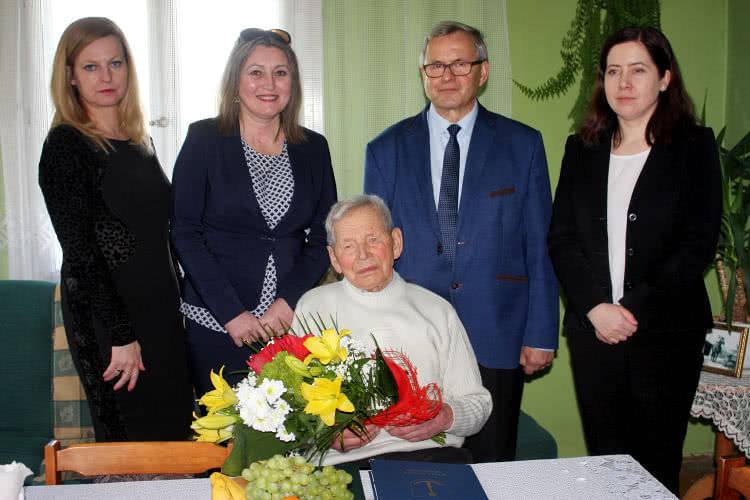 Stanisław Zych - 100 latek z Korczyny