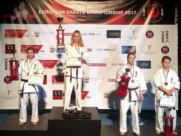 Trzy puchary na Mistrzostwach Europy dla BUDO Krosno