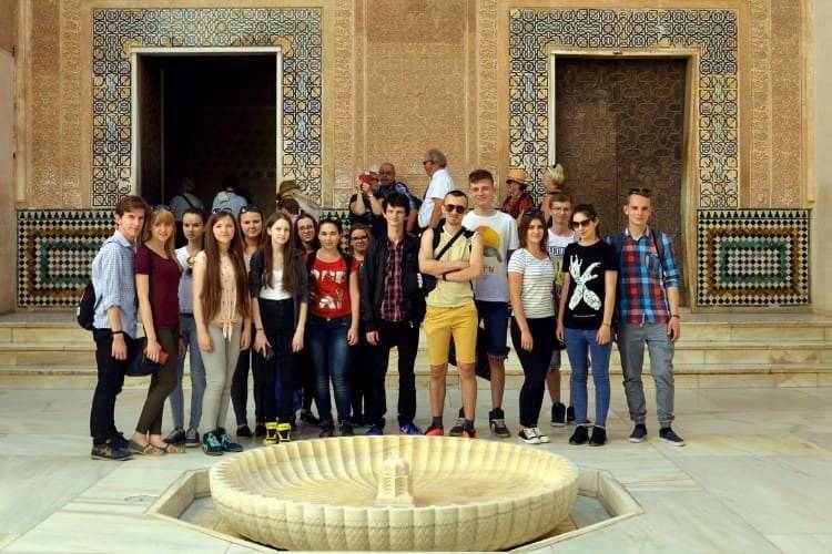 Uczniowie z ZSP Nr 2 w Krośnie na stażu w Hiszpanii