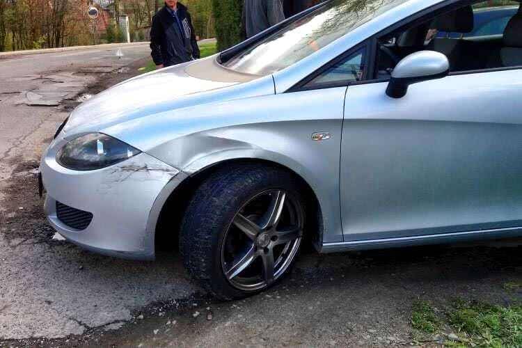 Rozbity opel i uszkodzony seat. Kolizja w Lubatówce