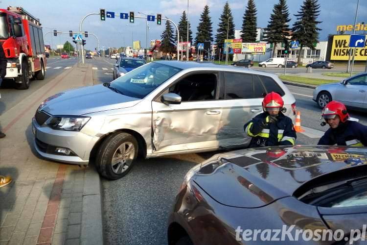 Zderzenie na Podkarpackiej