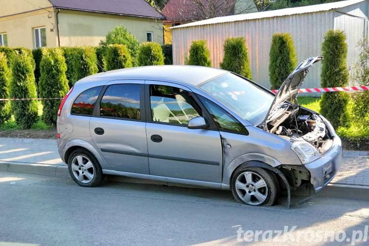 Wypadek w Lubatowej, zderzenie dwóch samochodów