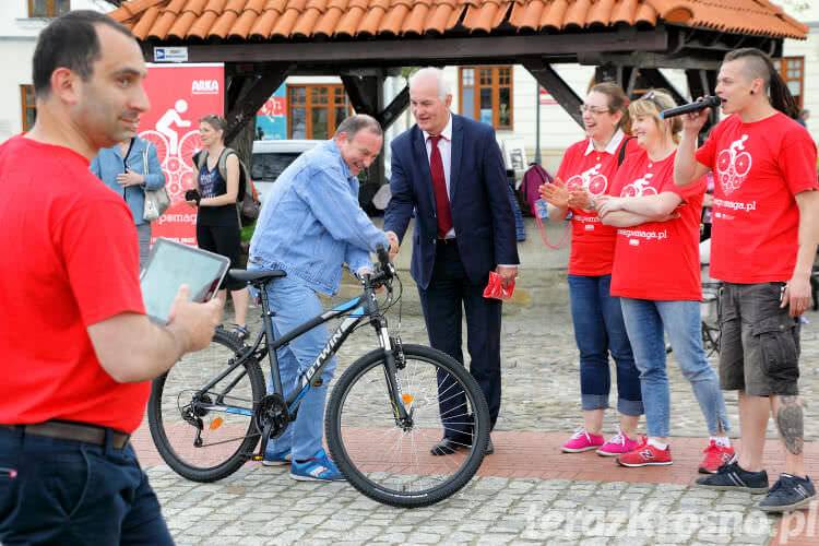 Akcja "Rower Pomaga" z sukcesem w Krośnie
