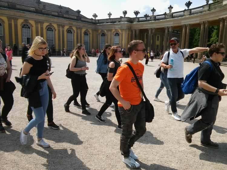 Uczniowie krośnieńskiej Budowlanki na praktykach w Berlinie