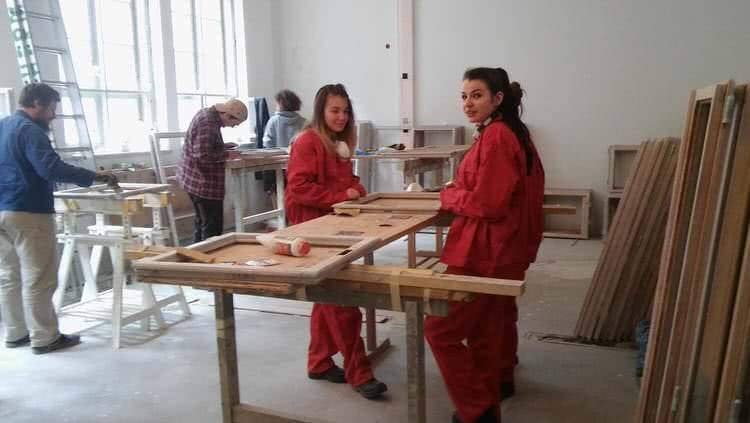 Uczniowie krośnieńskiej Budowlanki na praktykach w Berlinie