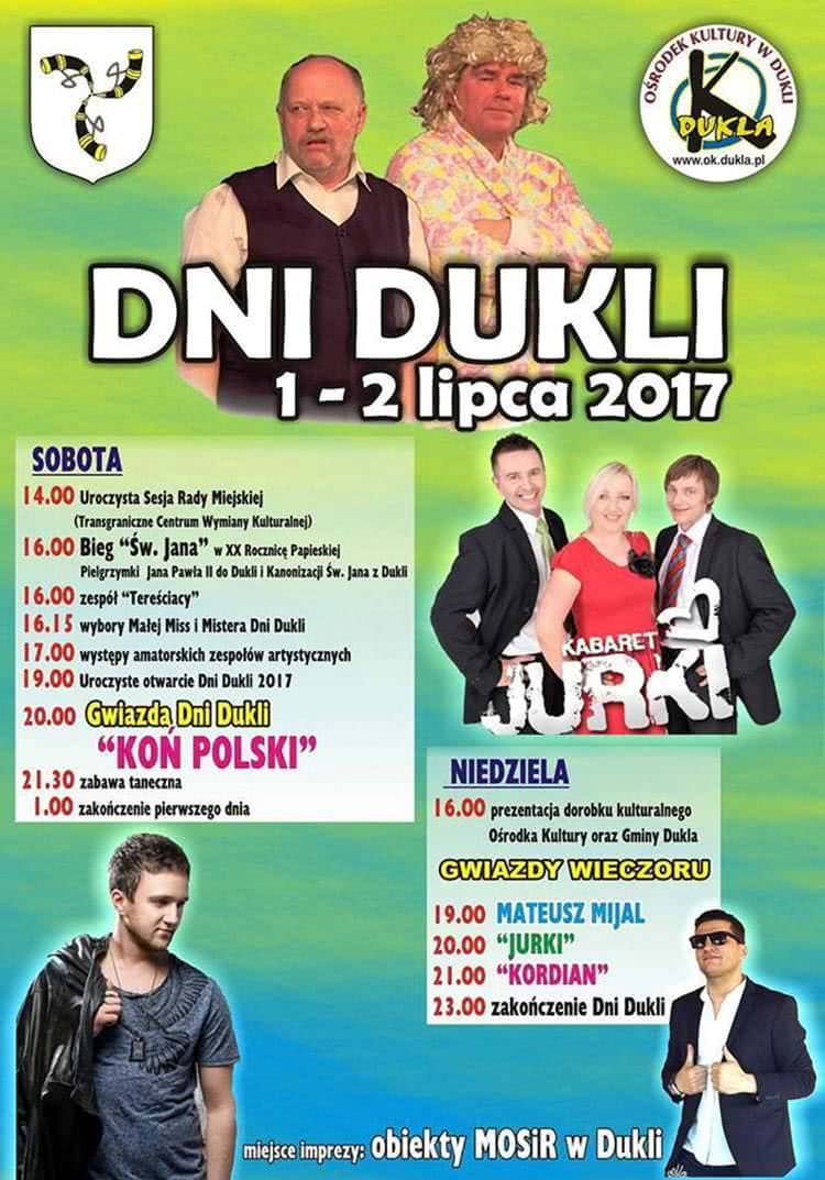 Dni Dukli 2017 - program