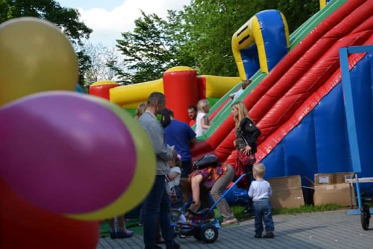 Dzieci bawiły się w Ogródku Jordanowskim