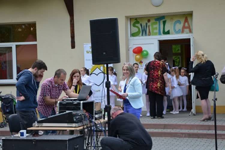 Dzieci bawiły się w Ogródku Jordanowskim