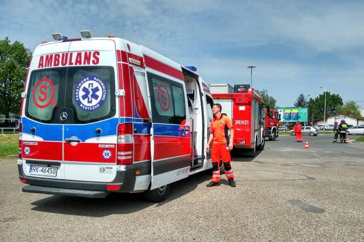 Zamiast bomby butelka wódki