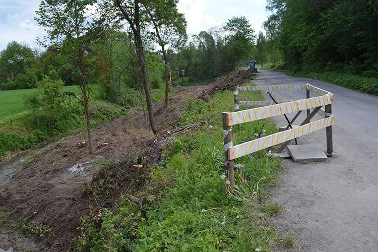 Ruszyły prace związane ze stabilizacją osuwiska w Pietruszej Woli