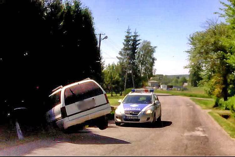 Kierowca opla miał ponad 3 promile