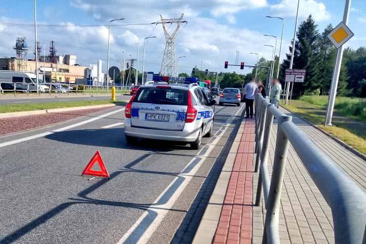 Kolizja trzech aut na Podkarpackiej. Klasyczne najechanie