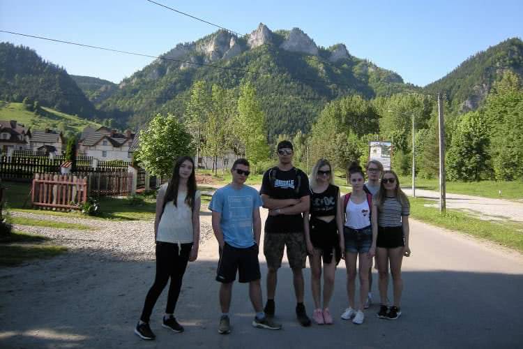 Uczniowie ze Szczepanika na praktykach na Słowacji