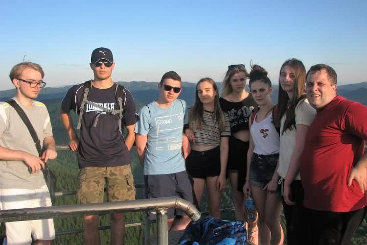 Uczniowie ze Szczepanika na praktykach na Słowacji