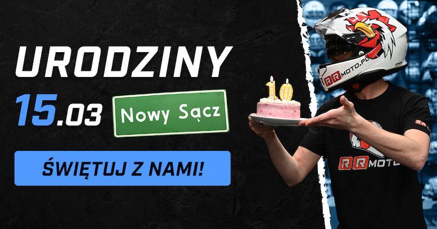 Urodziny RRmoto - największy sklep motocyklowy kończy 10 lat