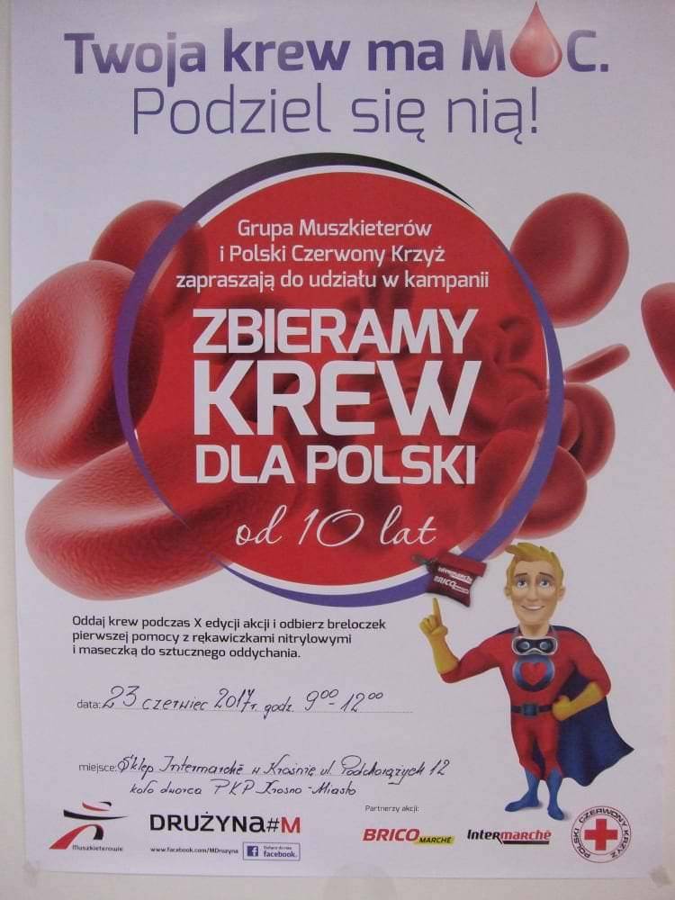 Oddaj krew i zostań czyimś bohaterem