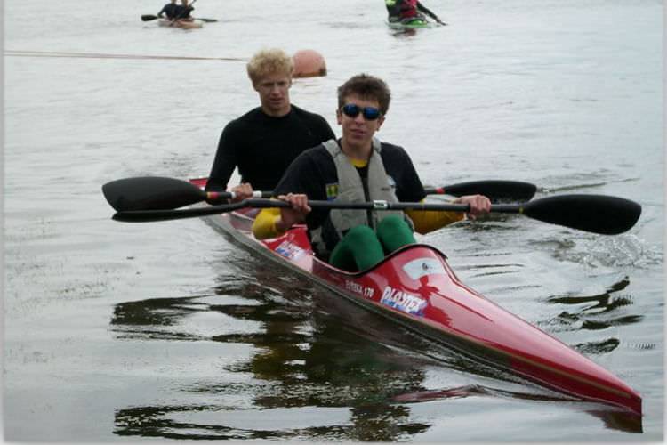 Hubert Stareńczak na najwyższym stopniu podium