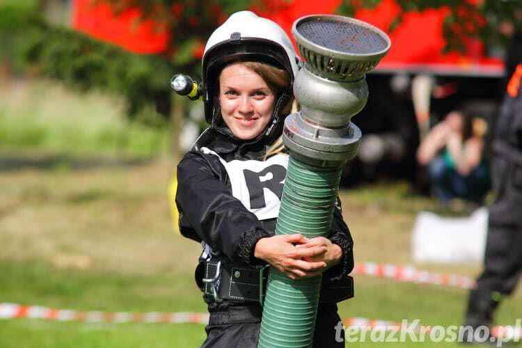 Strażacy z Jedlicza i Krosna rywalizowali w zawodach sportowo-pożarniczych