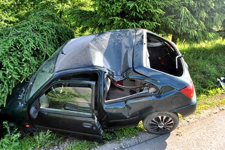 Wypadek w Komborni. Kierowca aresztowany na 3 miesiące