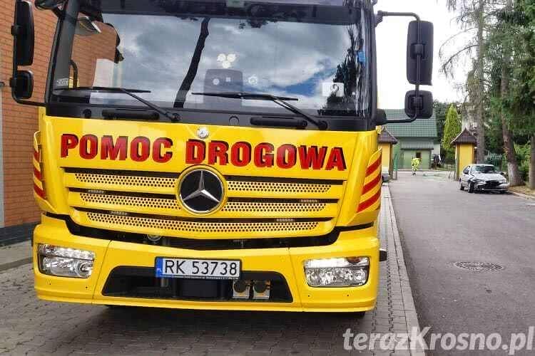 Wymuszenie na Bursakach, rozbite dwa samochody