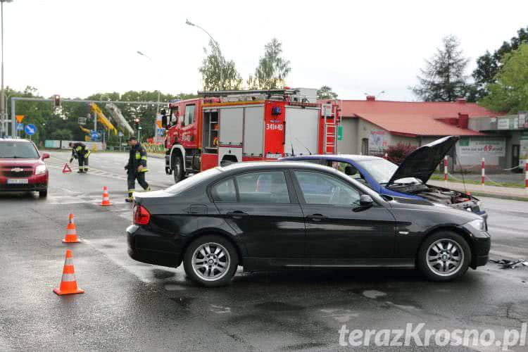 Kierowca BMW wymusił pierwszeństwo