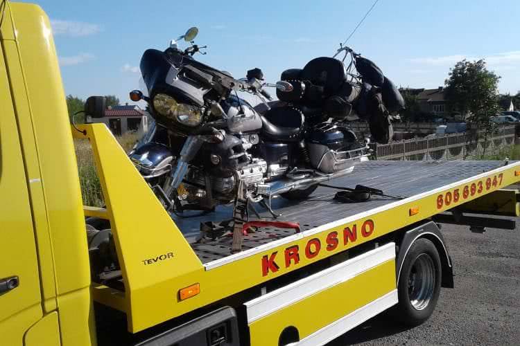 Wypadek motocyklisty w Targowiskach