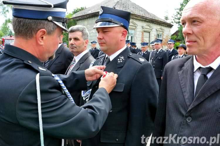 Sztandar na 90-lecie. Jubileusz OSP Jaszczew