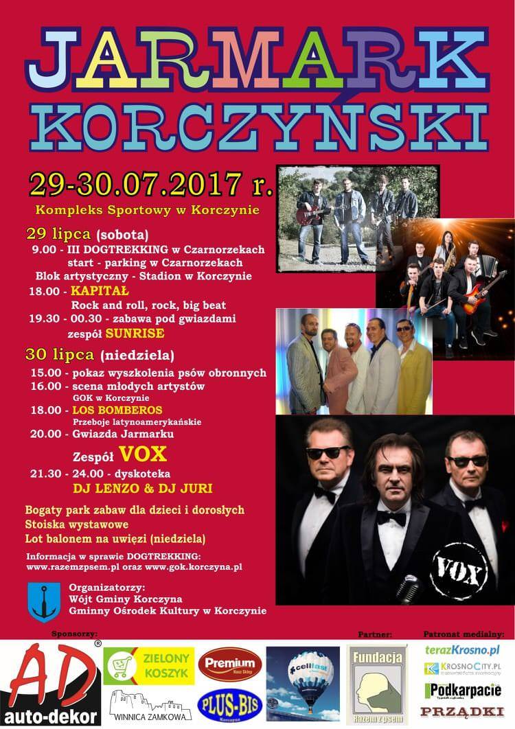 Jarmark Korczyński 2017 - zapowiedź