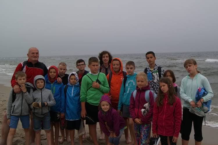 Judocy UKS 15 na obozie sportowym