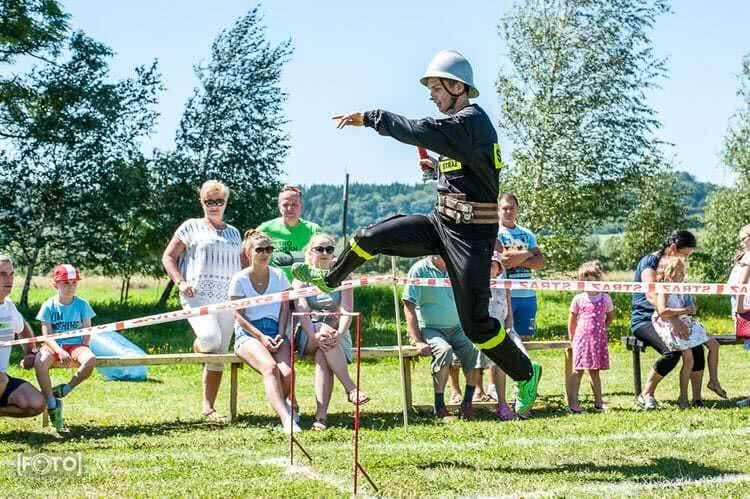 Zawody sportowo - pożarnicze OSP w Jasionce