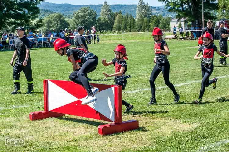 Zawody sportowo - pożarnicze OSP w Jasionce