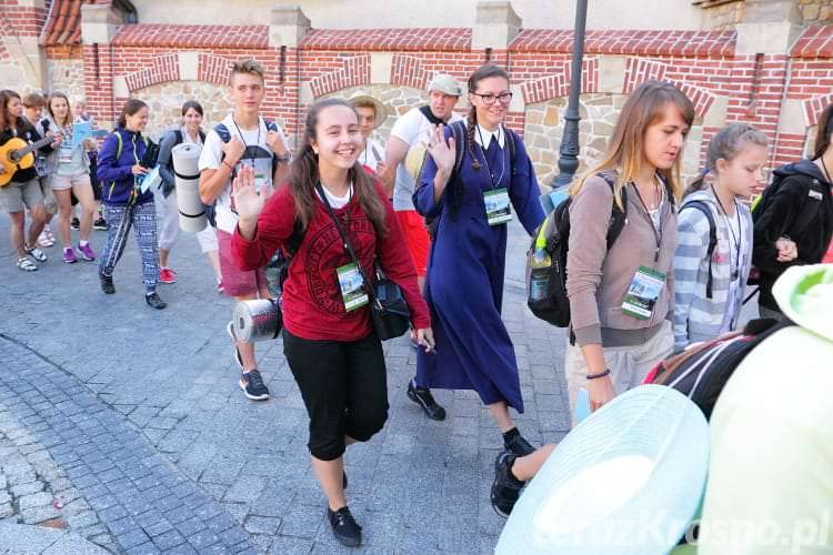 Pielgrzymi z Krosna wyruszyli do Kalwarii Pacławskiej