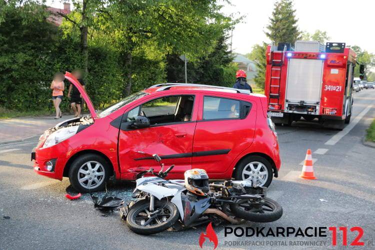 Poważny wypadek na Rzeszowskiej