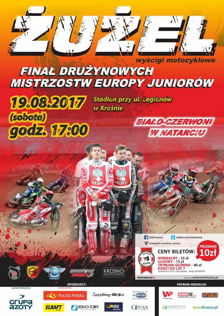 Składy na finał Drużynowych Mistrzostw Europy Juniorów