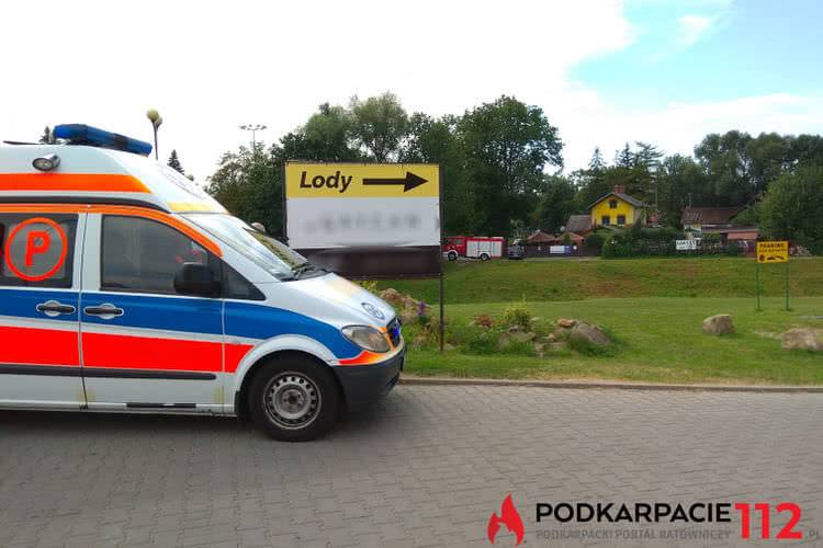 Mężczyzna skoczył z mostu do Wisłoka