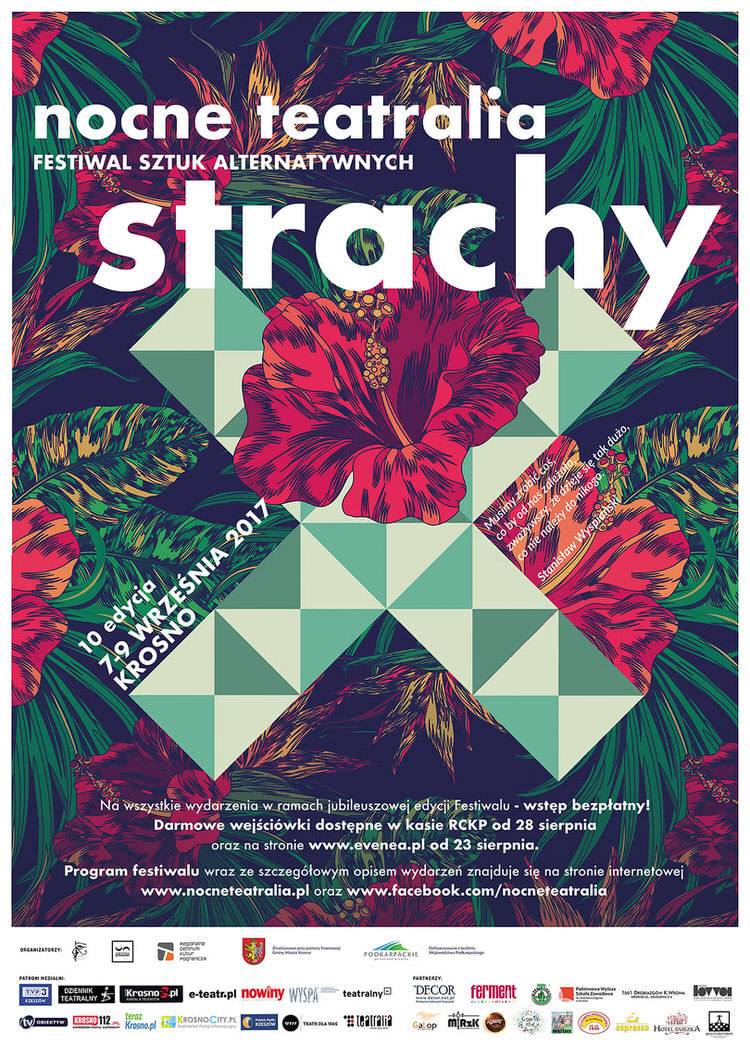 X Nocne Teatralia Strachy. Program