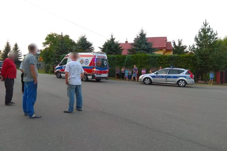 Faliszówka. 3-latka pod kołami samochodu