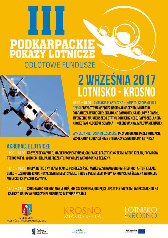 III Podkarpackie Pokazy Lotnicze - Program