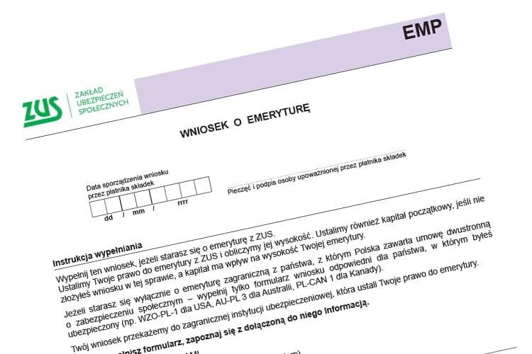 Ruszyło przyjmowanie wniosków emerytalnych