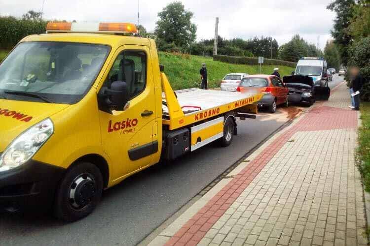 Czołowe zderzenie na prostej
