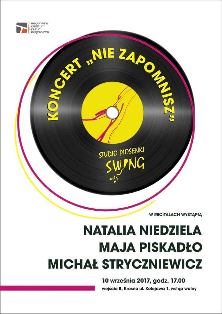 Koncert pożegnalny wokalistów Studia Piosenki Swing