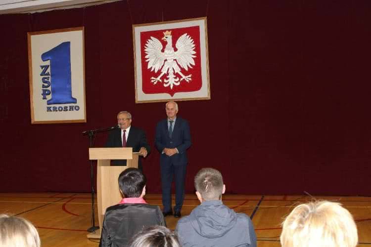 Młodzi Ukraińcy uczą się w Krośnie