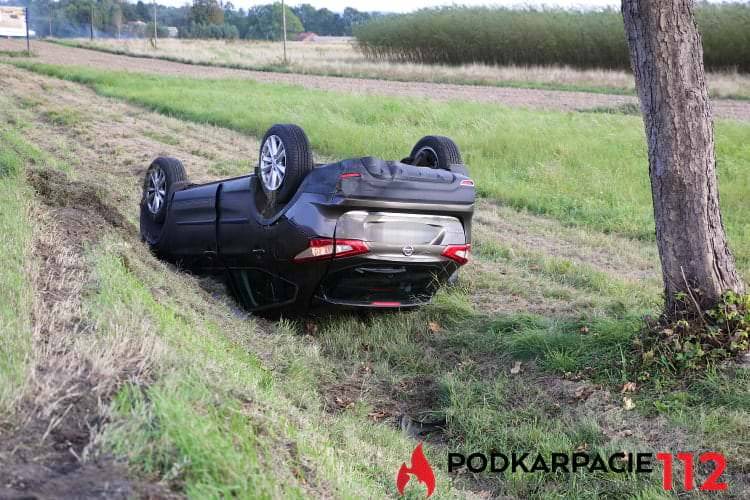 Zderzenie volkswagena i nissana
