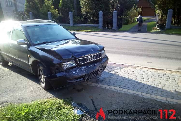 Kolizja trzech aut w Krościenku Wyżnym