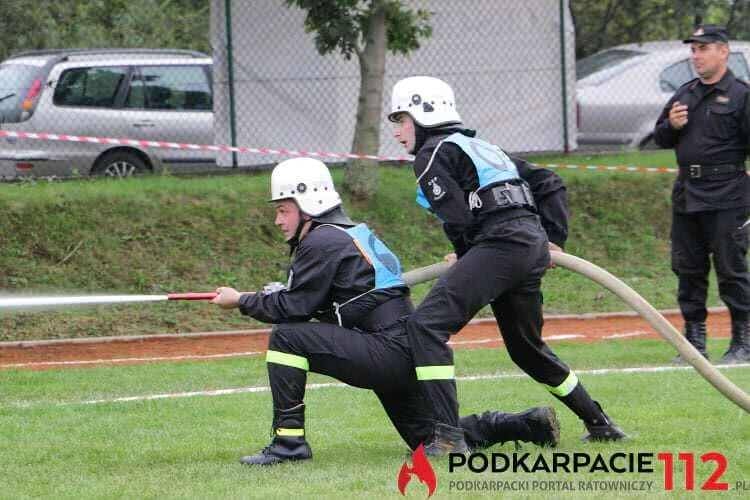 Odrzykoń. Powiatowe zawody sportowo - pożarnicze