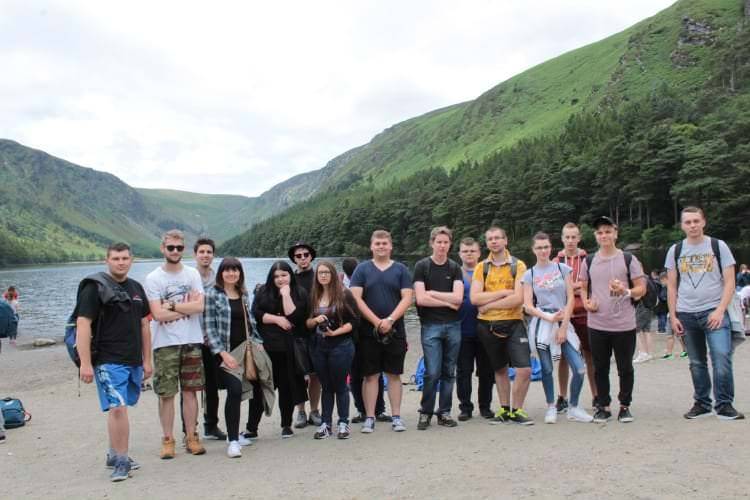 Uczniowie z MZSP w Miejscu Piastowym na stażu w Irlandii